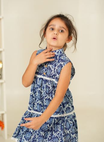 Floral print best sale dress for kids