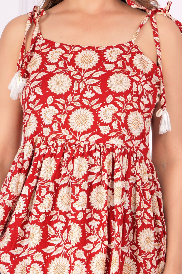 Sleeveless Printed Top - #MB