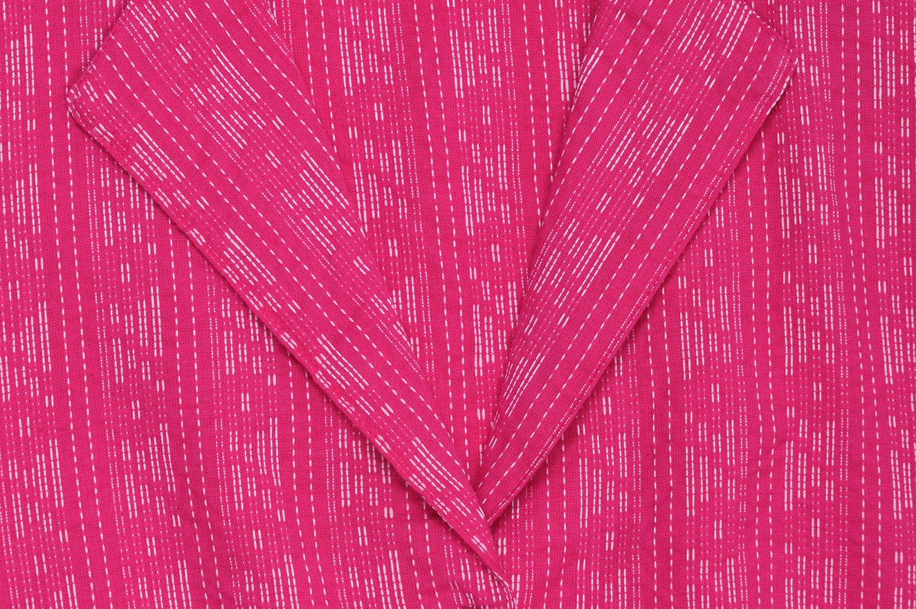 Pink Blouson Top