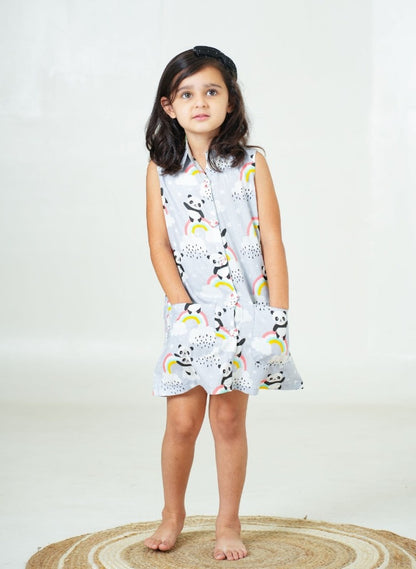 Night Dress for Kids | Girls Nigh Wear for Kids | Cotton  Night Dress