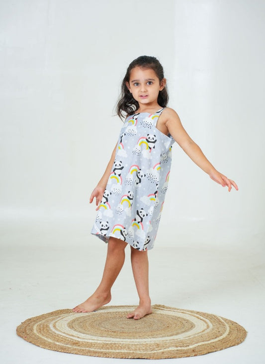 Night Dress for Kids | Girls Nigh Wear for Kids | Cotton Night Dress