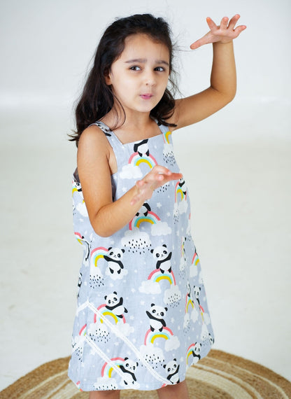 Night Dress for Kids | Girls Nigh Wear for Kids | Cotton Night Dress