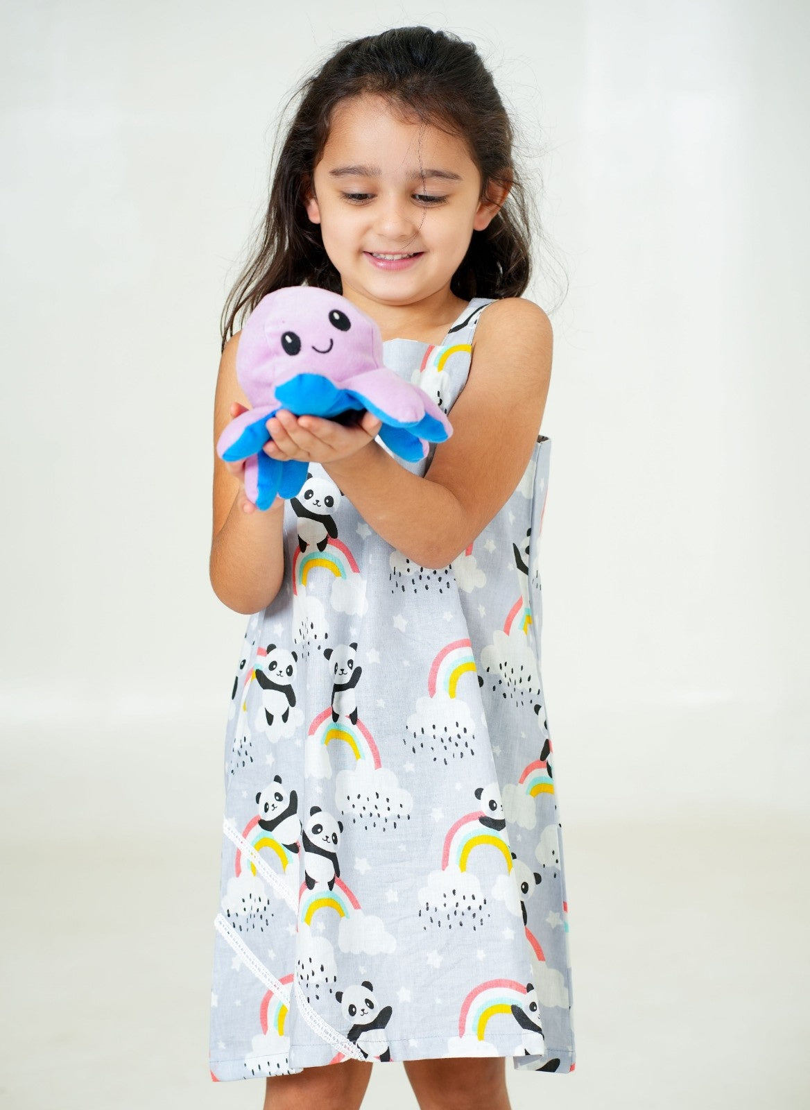 Night Dress for Kids | Girls Nigh Wear for Kids | Cotton Night Dress